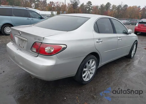 2004 Lexus Es 330 z USA, uszkodzony, nr VIN JTHBA30G340005069
